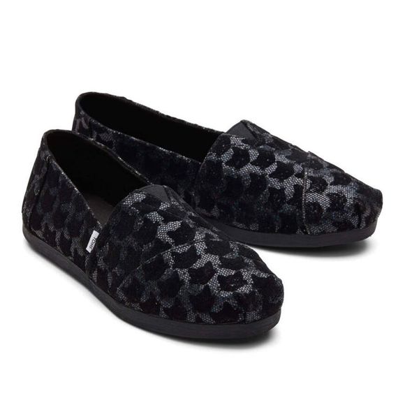 NIB TOMS Alpargata Glitter Cats. Size 7. - Picture 1 of 9